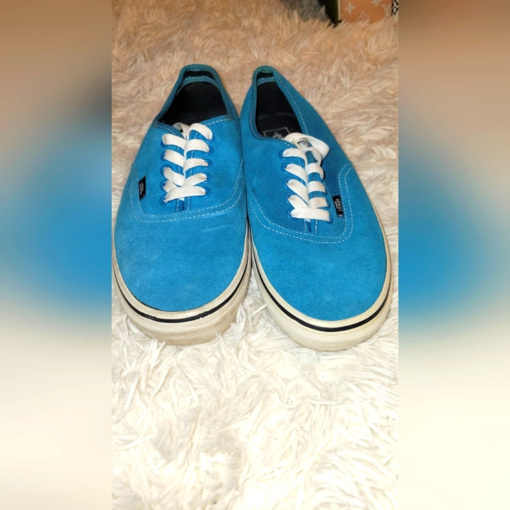 Size 8 Vans - Bought in 2014 - Blue Suede
